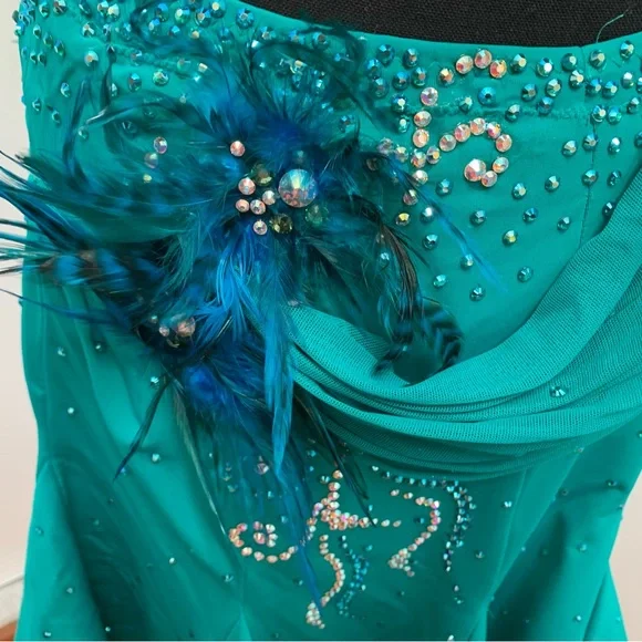 NWOT amazing Latin Ballroom Competition dress - Picture 5 of 11